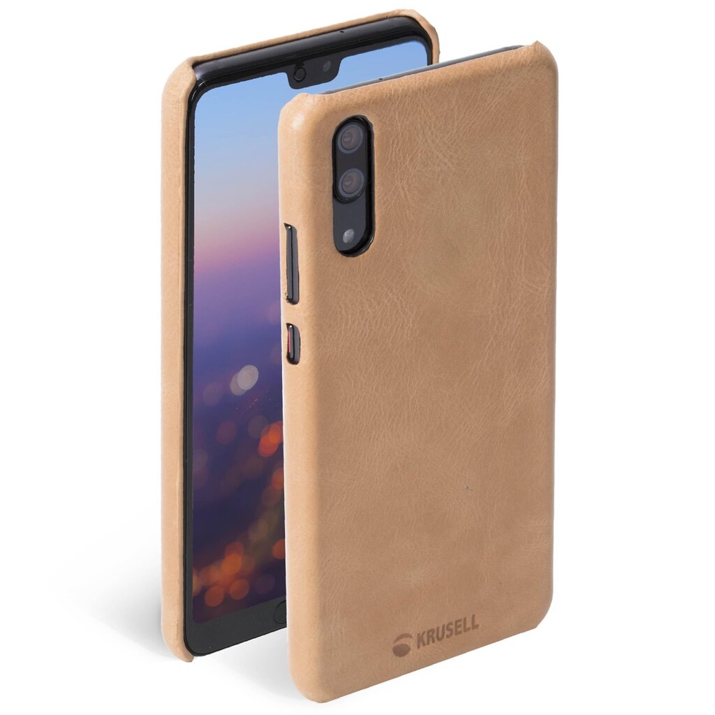 Huawei P20 suojakuori Krusell Sunne, beige hinta ja tiedot | Puhelimen kuoret ja kotelot | hobbyhall.fi