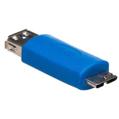 Sovitin Akyga AK-AD-25 USB A 3.0 (f) / micro USB B 3.0 (m) OTG hinta ja tiedot | Adapterit | hobbyhall.fi