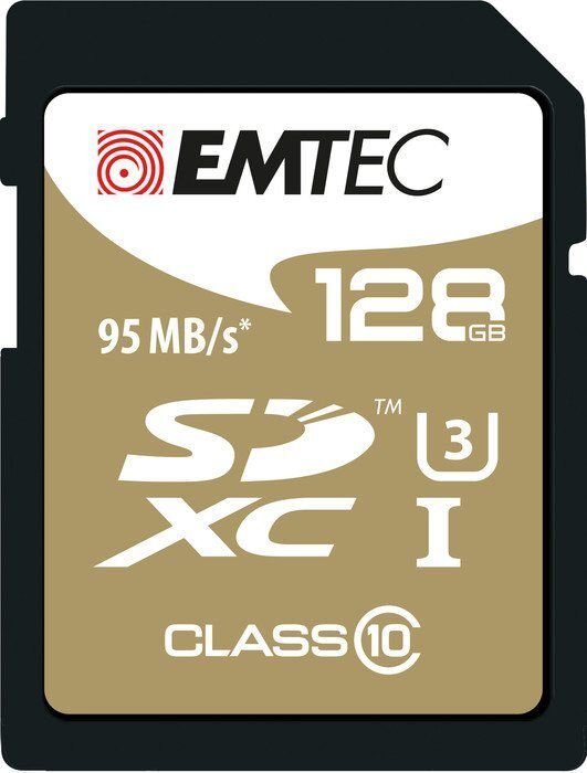 Emtec ECMSD128GXC10SP hinta ja tiedot | Kameran muistikortit | hobbyhall.fi