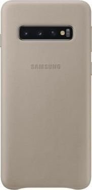 Samsung Galaxy S10 Plus -puhelimelle nahkainen suojakotelo, harmaa hinta ja tiedot | Puhelimen kuoret ja kotelot | hobbyhall.fi