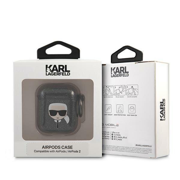 Karl Lagerfeld KLA2UKHGK -kotelo AirPod-kuulokkeille