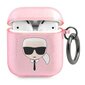 Karl Lagerfeld KLA2UKHGP -kotelo AirPod-kuulokkeille hinta ja tiedot | Kuulokkeiden tarvikkeet | hobbyhall.fi