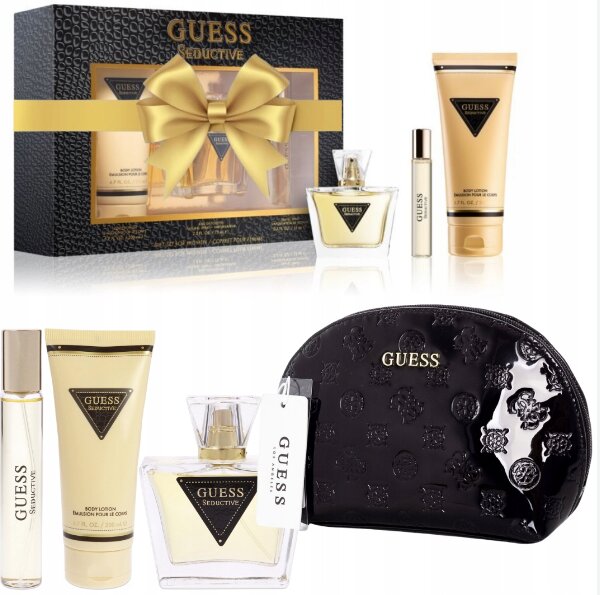 Kosmetiikkasetti Guess: Hajuvesi EDT, 75 ml + vartalovoide, 100 ml + eau de toilette EDT, 15 ml + kosmetiikka hinta ja tiedot | Naisten hajuvedet | hobbyhall.fi