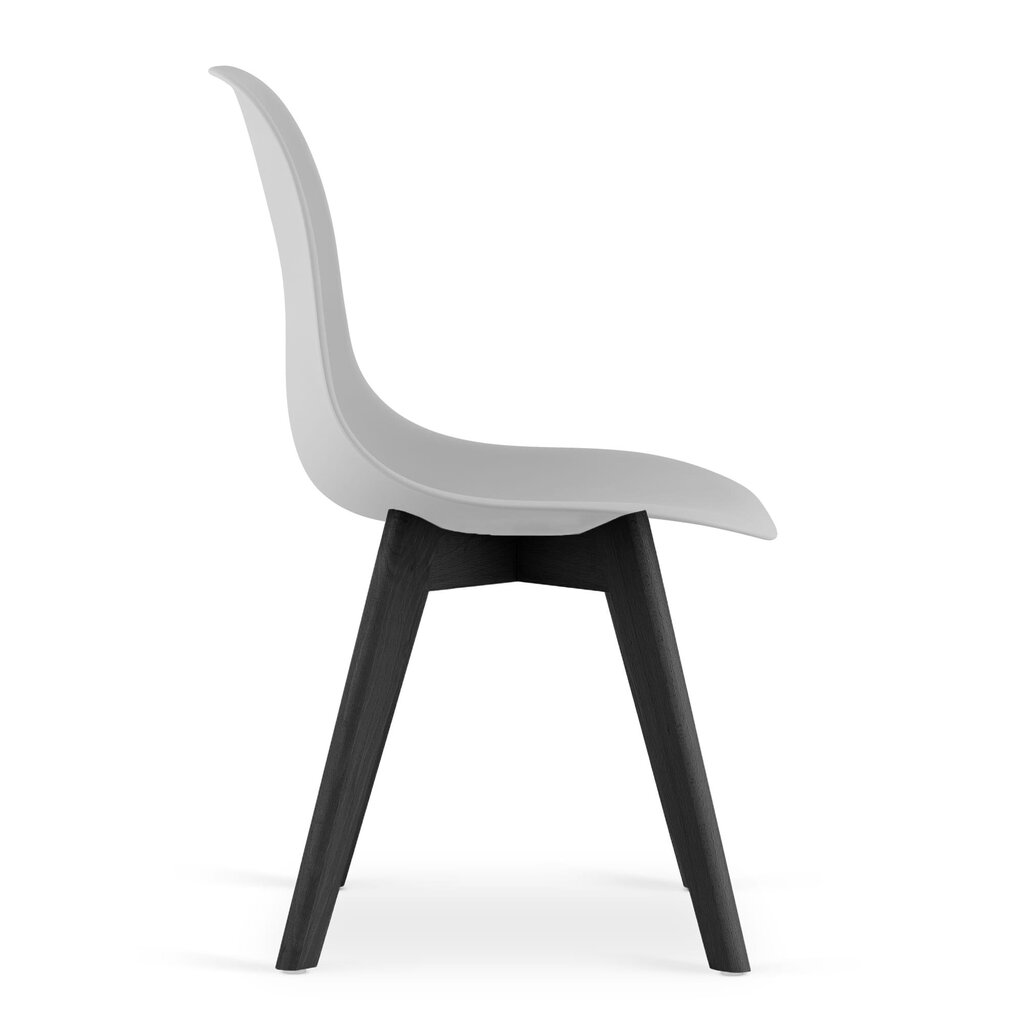 KITO tuoli, harmaa/mustat jalat, x4 hinta ja tiedot | Ruokapöydän tuolit | hobbyhall.fi
