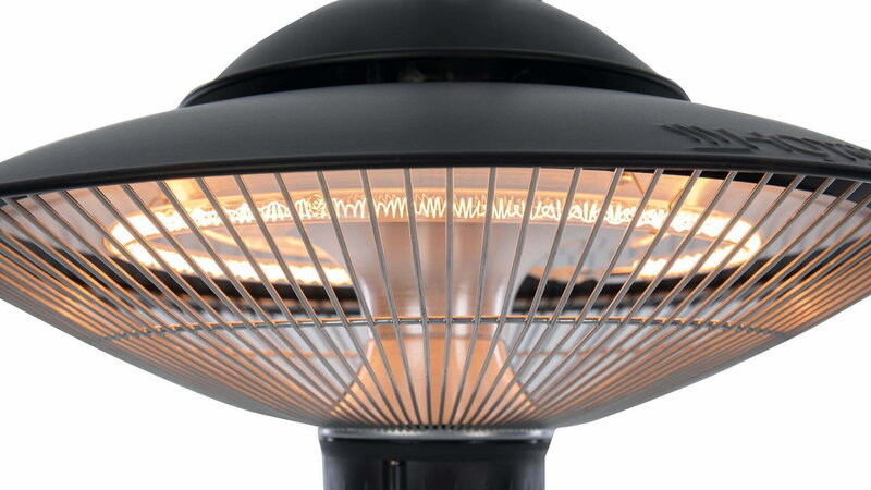 SUNRED Heater BAR-1500H, Barcelona Bright Hanging Infrared, 1500 W, musta halvempaa
