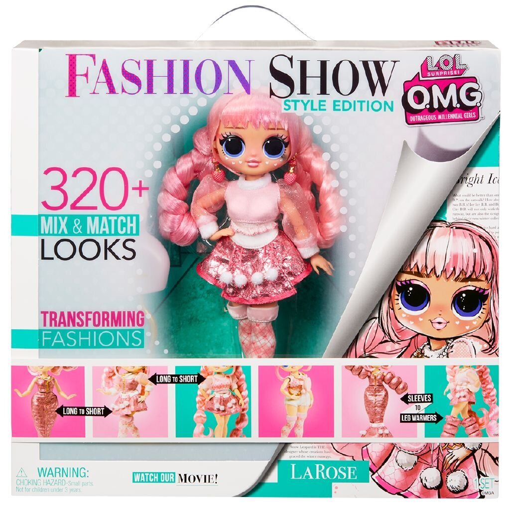 L.O.L. Surprise OMG Fashion Show -muotinukke hinta ja tiedot | Tyttöjen lelut | hobbyhall.fi