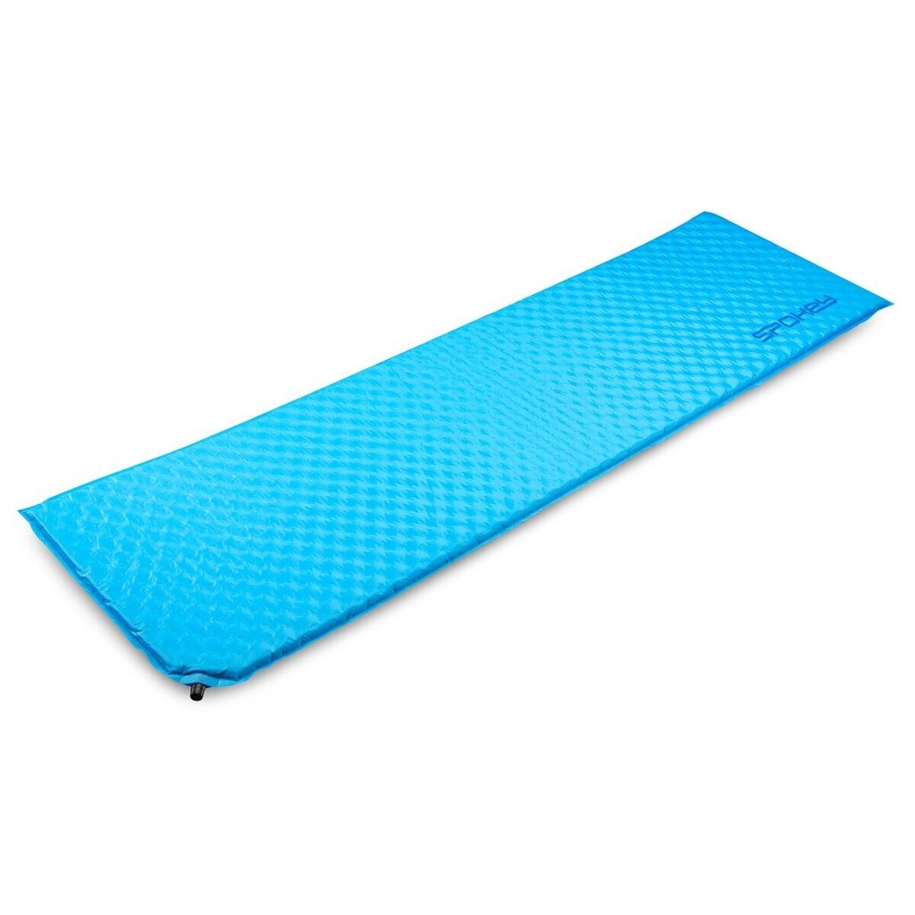 Itsetäyttyvä patja Spokey Air Pad, yksipaikkainen, 180x50 cm, sininen hinta ja tiedot | Retkeilyalustat, piknikhuovat | hobbyhall.fi