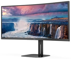 AOC V5 CU34V5C 34" Wide Quad HD LED CU34V5C/BK hinta ja tiedot | AOC Tietokoneet ja pelaaminen | hobbyhall.fi