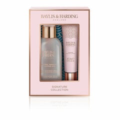 Baylis & Harding Jojoba Vanilla & Almond oil -lahjapakkaus: vartalosuihke, 100 ml + huulikiilto, 12 ml hinta ja tiedot | Vartalovoiteet ja -emulsiot | hobbyhall.fi