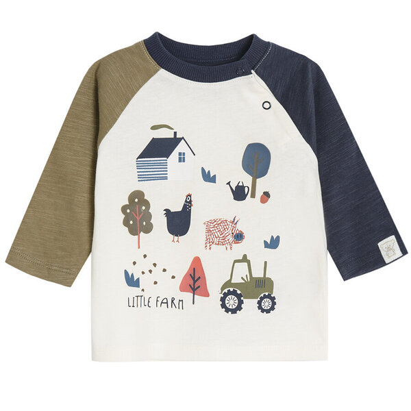 Cool Club pitkähihainen paita, CCB2501327 hinta ja tiedot | Vauvan T-paidat | hobbyhall.fi
