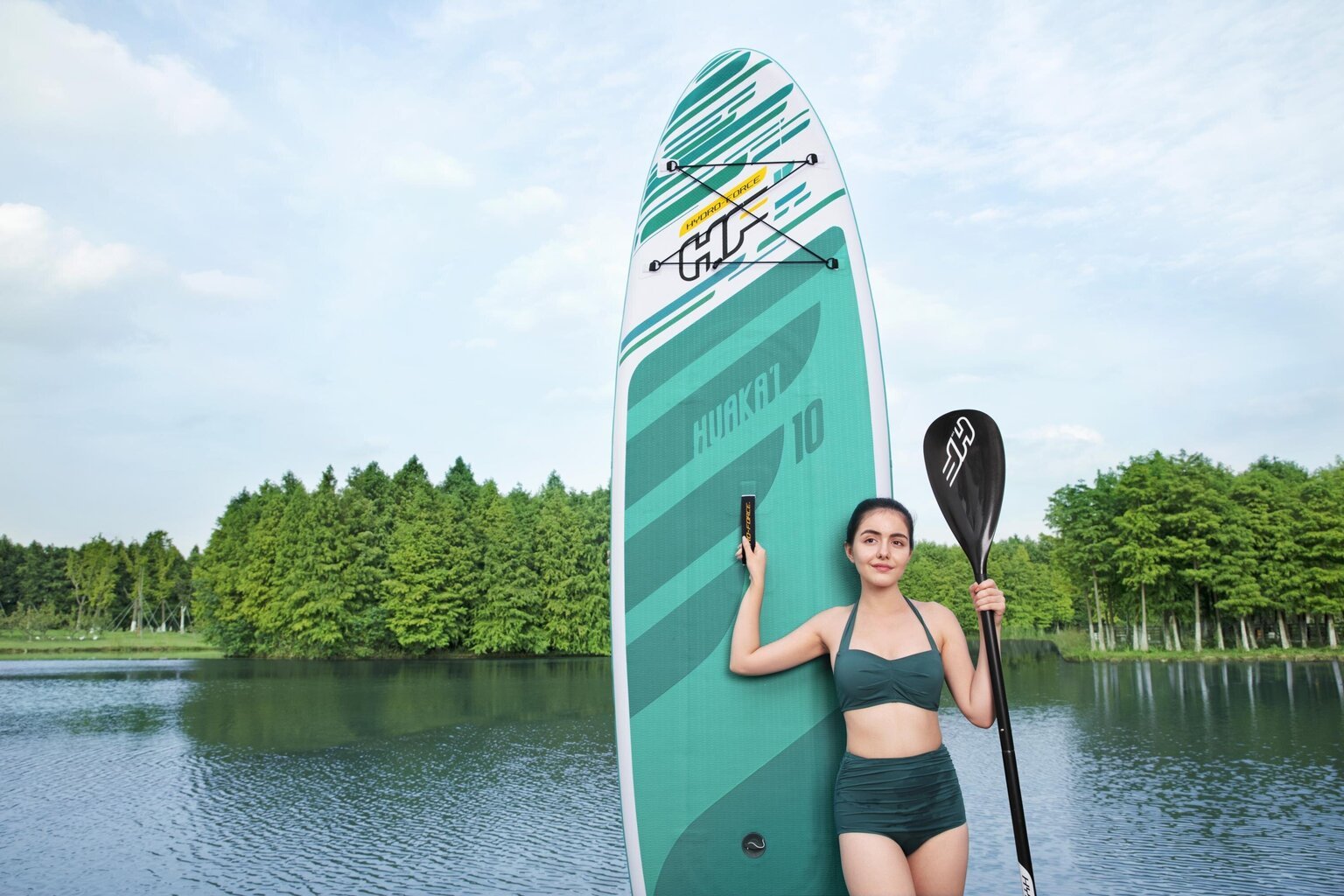 Bestway Hydro-Force Huaka’i täytettävä SUP-lauta hinta ja tiedot | SUP-laudat | hobbyhall.fi