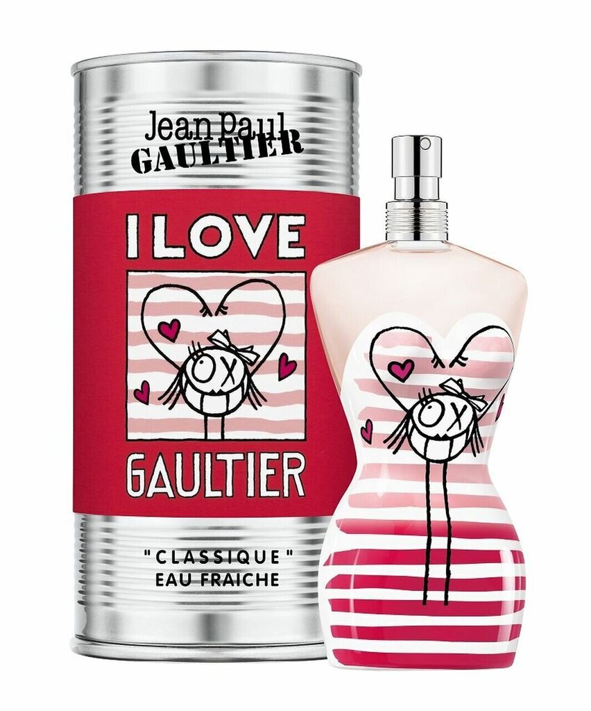 Jean Paul Gaultier Classique I Love EDC naisille 100 ml hinta ja tiedot | Naisten hajuvedet | hobbyhall.fi