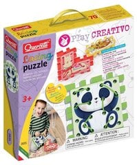 Quercetti Lacing Puzzle Play Creativo palapeli lapsille hinta ja tiedot | Kehittävät lelut | hobbyhall.fi