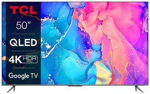 TCL 50" 4K Ultra HD Smart TV 50C631 hinta ja tiedot | Televisiot | hobbyhall.fi