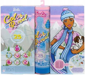 Barbie Color paljastaa Joulukalenterin hinta ja tiedot | Tyttöjen lelut | hobbyhall.fi