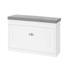 Käytävän kenkäpenkki, 75x24x51 cm, FSR82-LW hinta ja tiedot | SoBuy Eteiskalusteet | hobbyhall.fi