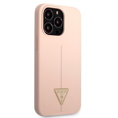 arvaus silikoni linja kolmio tapauksessa iPhone 13 Pro Max vaaleanpunainen hinta ja tiedot | Puhelimen kuoret ja kotelot | hobbyhall.fi