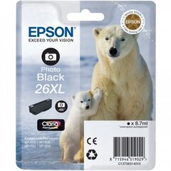 Epson 26XL Ink Cartridge, Black hinta ja tiedot | Laserkasetit | hobbyhall.fi
