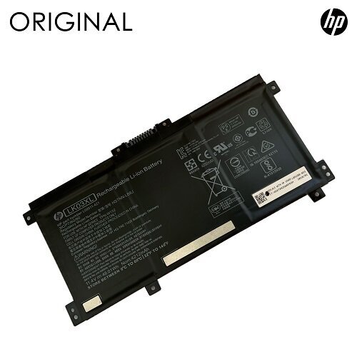 HP LK03XL, alkuperäinen hinta ja tiedot | Kannettavien tietokoneiden akut | hobbyhall.fi