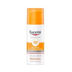 Eucerin Sun Pigment Control sävytetty aurinkovoide SPF50+ kasvoille 50 ml hinta ja tiedot | Eucerin Vartalonhoito | hobbyhall.fi