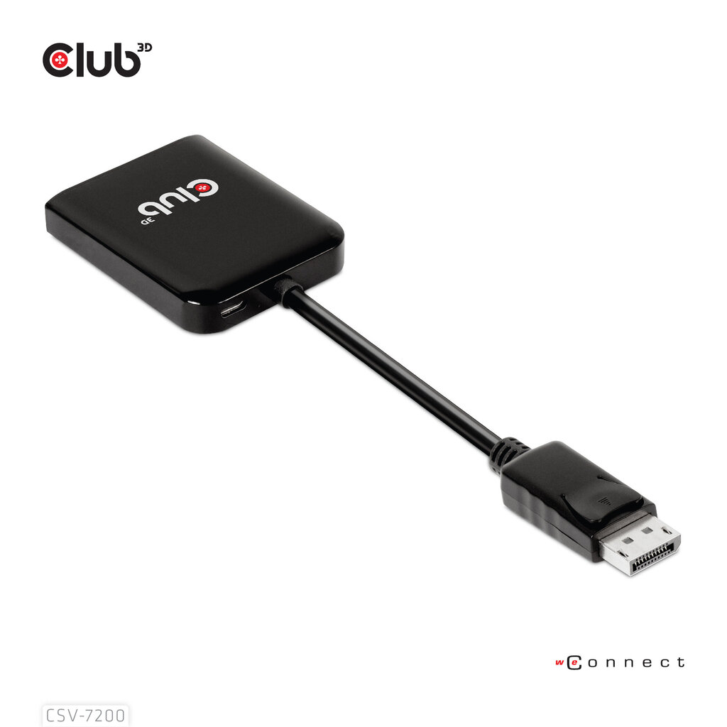 Hub Club 3D CSV-7200 hinta ja tiedot | Adapterit | hobbyhall.fi