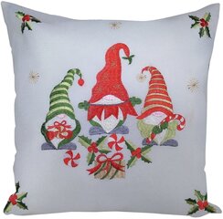 Jouluaiheinen tyynynpäällinen brodeerauksella JCL-424, 40x40 cm hinta ja tiedot | Koristetyynyt ja tyynynpäälliset | hobbyhall.fi