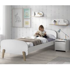 KIDDY KIHP6514 SEINÄHYLLY 65CM VALKOINEN/MÄNTY hinta ja tiedot | Lastenhuoneen hyllyt | hobbyhall.fi