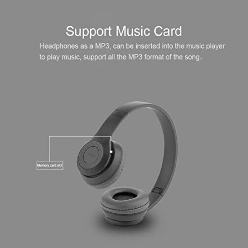 iWear BITS melua vaimentava taitettava Bluetooth 5.0 langaton kuulokemikrofoni FM-radio / MP3 Mico SD ja puhelinsoitto, musta hinta ja tiedot | Kuulokkeet | hobbyhall.fi