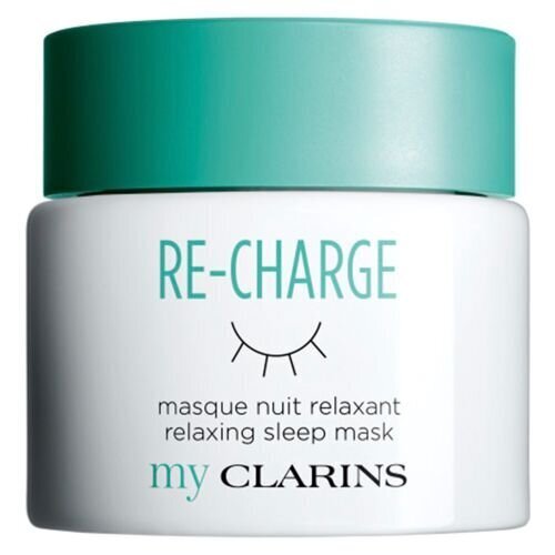 Kosteuttava yönaamio Clarins My Clarins Re-Charge Sleep Mask, 50 ml hinta ja tiedot | Kasvonaamiot ja silmänalusaamiot | hobbyhall.fi