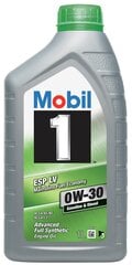 Moottoriöljy Mobil 1 ESP LV 0W-30, 1L hinta ja tiedot | Mobil Autotuotteet | hobbyhall.fi