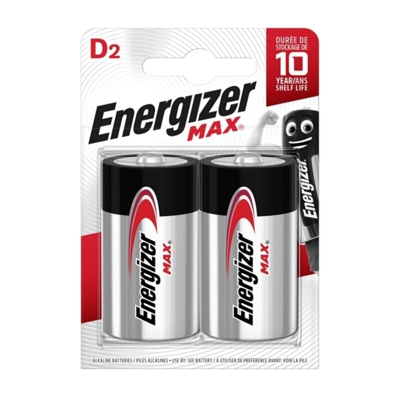 Energizer Max LR20 hinta ja tiedot | Paristot | hobbyhall.fi