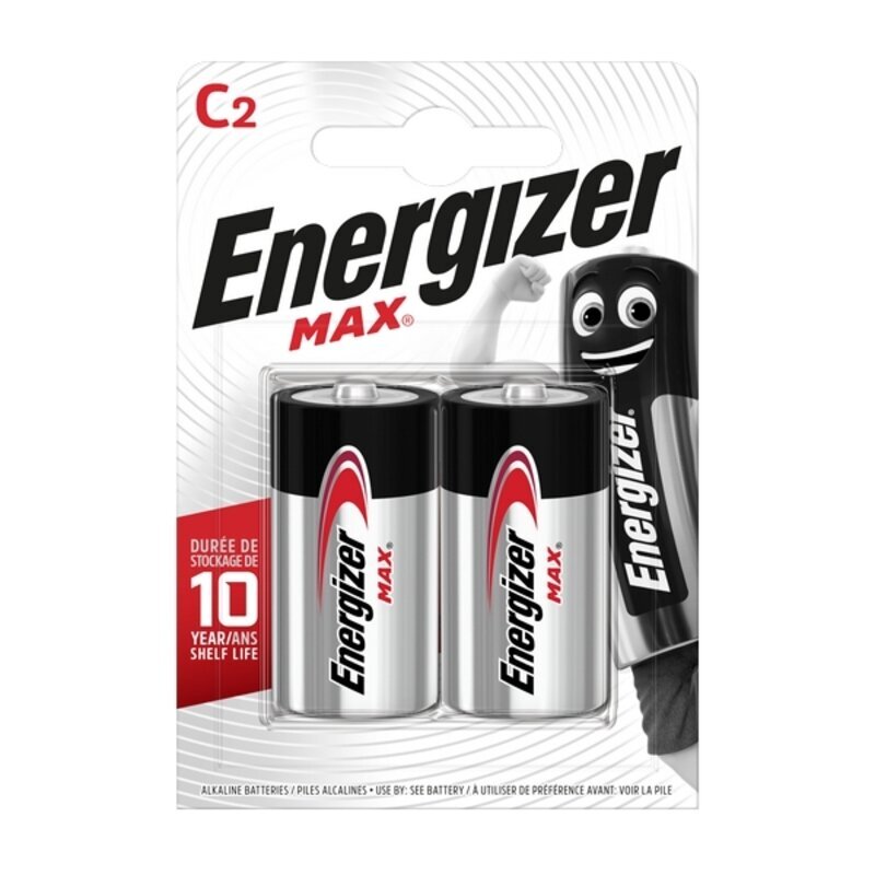 Energizer Max LR14 hinta ja tiedot | Paristot | hobbyhall.fi