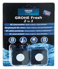 WC-tabletit Grohe Fresh, 2 x 50 g hinta ja tiedot | Puhdistusaineet | hobbyhall.fi