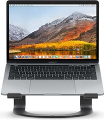 Twelve South Curve, MacBookille, mattamusta pöytäteline kannettaville tietokoneille hinta ja tiedot | Kannettavien tietokoneiden lisätarvikkeet | hobbyhall.fi
