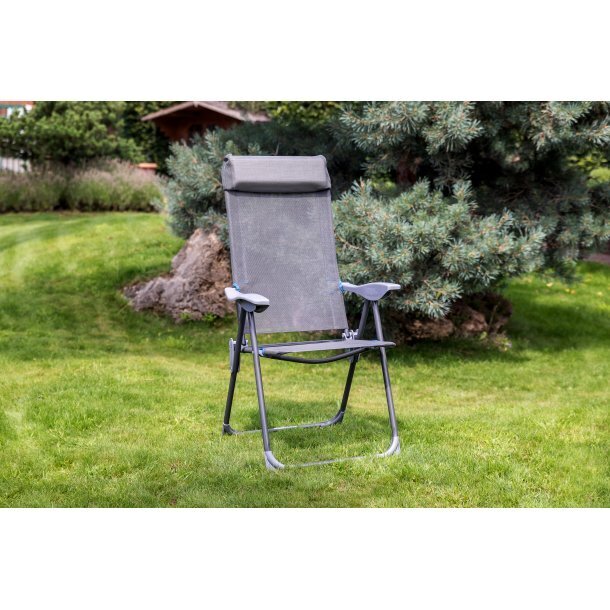 Taitettava tuoli Lido, harmaa / musta hinta ja tiedot | Puutarhatuolit | hobbyhall.fi