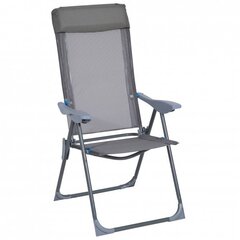 Taitettava tuoli Lido, harmaa / musta hinta ja tiedot | Puutarhatuolit | hobbyhall.fi