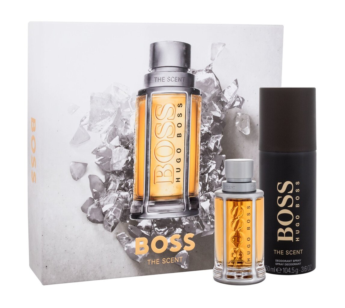 Setti miehille Hugo Boss Tuoksu: Hajuvesi EDT 50 ml + deodorantti 150 ml hinta ja tiedot | Miesten hajuvedet | hobbyhall.fi