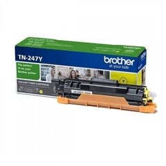 Brother TN-247Y värikasetti, keltainen hinta ja tiedot | Laserkasetit | hobbyhall.fi