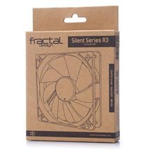 Fractal Design Silent Series R3 -kotelotuuletin, 120 mm, musta / valkoinen hinta ja tiedot | Tietokoneen tuulettimet | hobbyhall.fi