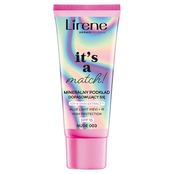 Lirene It‘s a Match!-mineraalimeikkivoide SPF15 003 Nude, 30ml