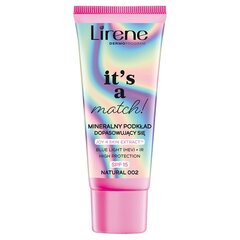 Lirene It‘s a Match! -mineraalimeikkivoide SPF15 002 Natural, 30ml hinta ja tiedot | Meikkivoiteet ja puuterit | hobbyhall.fi