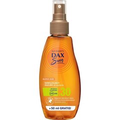 Dax Sun kosteuttava aurinkoöljy SPF30, 200ml hinta ja tiedot | Aurinkovoiteet | hobbyhall.fi