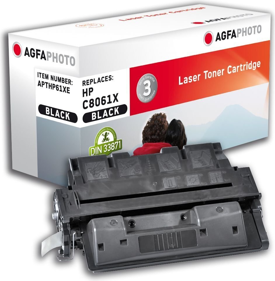 AgfaPhoto APTHP61XE lasertulostimen väriaine hinta ja tiedot | Laserkasetit | hobbyhall.fi