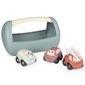 Smoby Little -laatikko, jossa on kolme autoa hinta ja tiedot | Poikien lelut | hobbyhall.fi