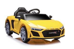 Audi R8 A300 -sähköauto lapsille, keltainen hinta ja tiedot | Lasten sähköautot | hobbyhall.fi