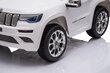 Jeep Grand Cherokee -sähköauto lapsille JJ2055, valkoinen hinta ja tiedot | Lasten sähköautot | hobbyhall.fi