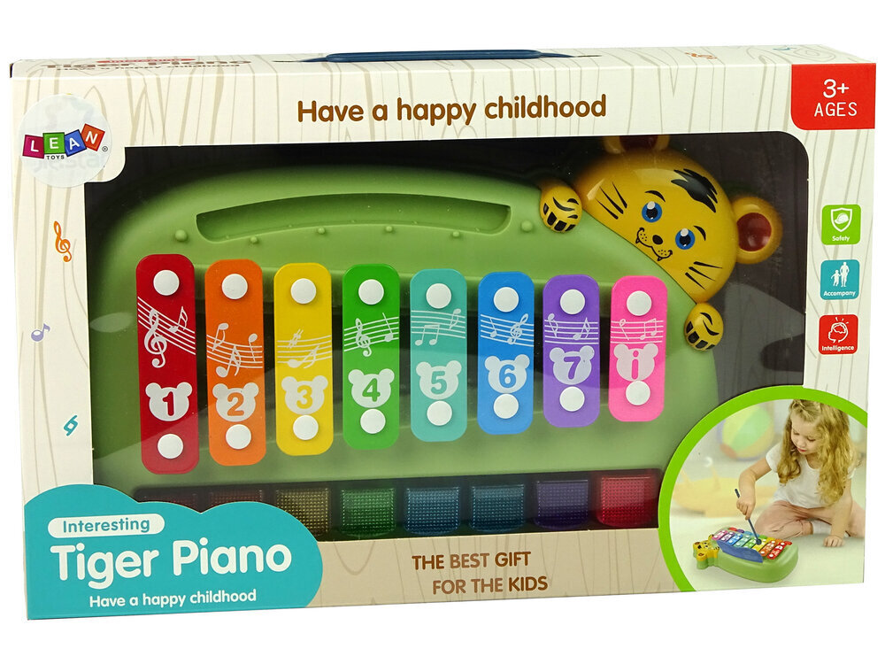 Lasten piano värillisenä hinta ja tiedot | Kehittävät lelut | hobbyhall.fi