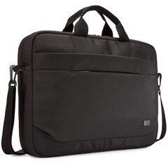 Case Logic 17,3" Advantage Attaché tietokoneen suojalaukku, musta hinta ja tiedot | Tietokonelaukut | hobbyhall.fi