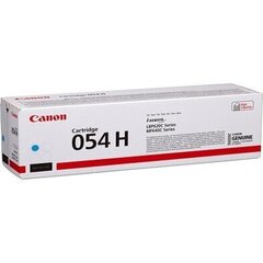 Canon 054 H Toner cartridge, Cyan hinta ja tiedot | Laserkasetit | hobbyhall.fi