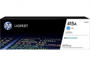 HP 415A Cyan LaserJet Toner Cartridge hinta ja tiedot | Laserkasetit | hobbyhall.fi
